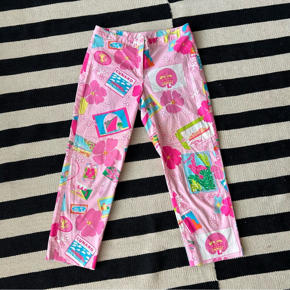 Lilly P resort crop pants